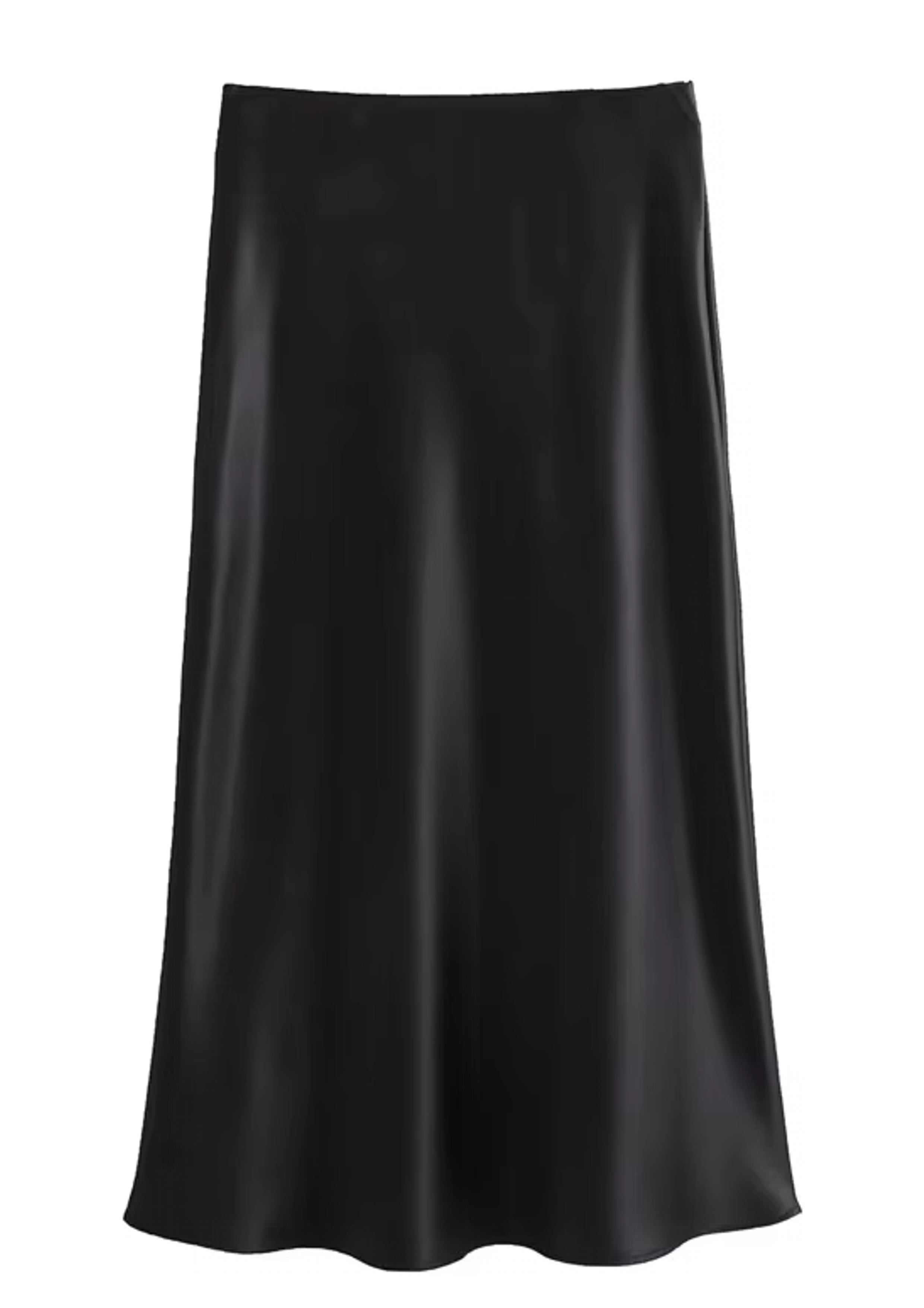 Satin Skirt Women High Waist Long Skirts For Women Dresses - Tophatter Daily Deals