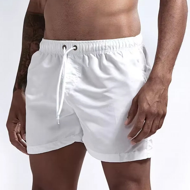Men Sport Shorts and Swim Trunks White Pants - Tophatter Daily Deals