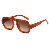 Women Fashion Gradient Shades UV400 Men Punk Sun Glasses Wine Red Sunglasses - Tophatter Daily Deals