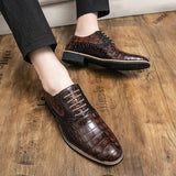 Men Dress Shoes Thick Soled Shoes Anti Skid Oxford Shoes Men Dresses Shoes - Tophatter Daily Deals