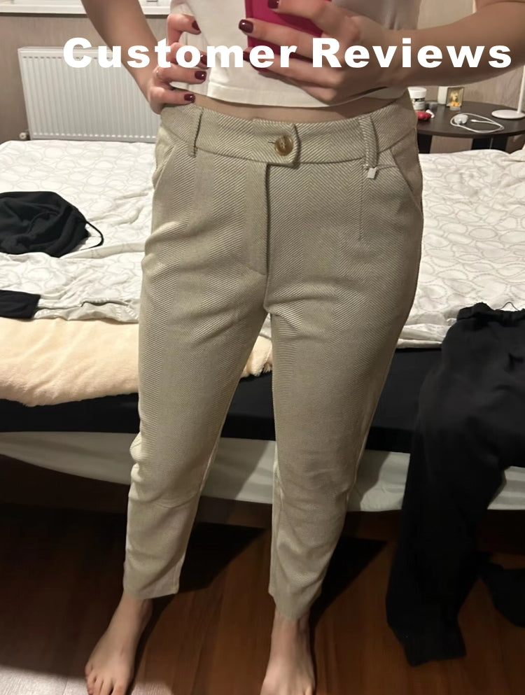 Women Harem Pencil Woolen Pants Jumpsuits & Pants - Tophatter Daily Deals