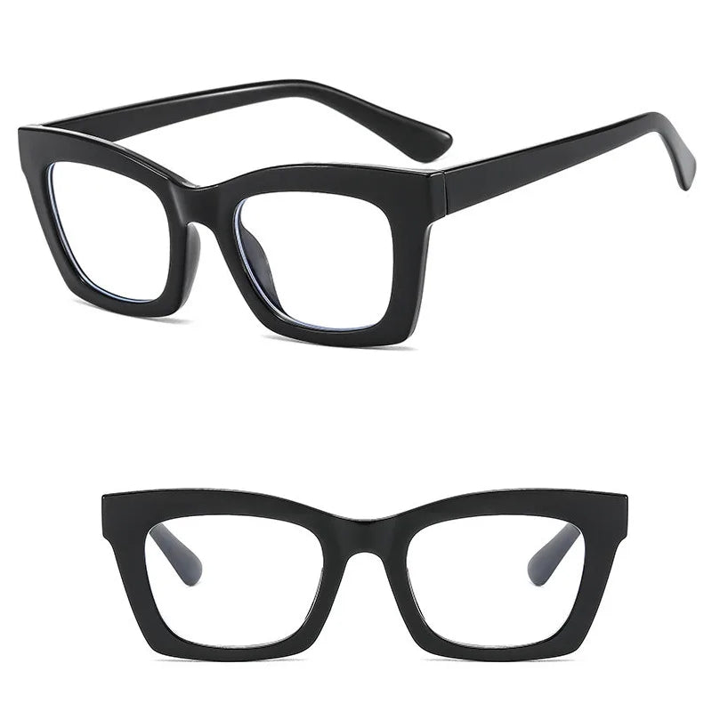 Vision Care Eyeglasses Farsighted Diopters +0.5 +6 Black Sunglasses - Tophatter Daily Deals