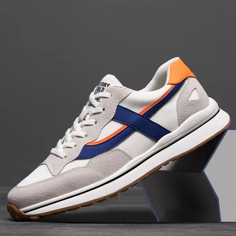 Men Elevator Sneakers Increase Shoes White Men Sneakers - Tophatter Daily Deals