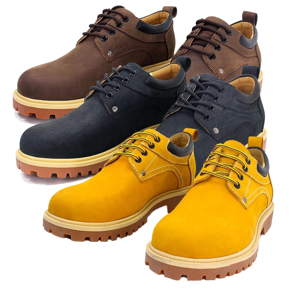 Classic Men's Waterproof Nubuck Chukka Hiking Boots Men Shoes - Tophatter Daily Deals