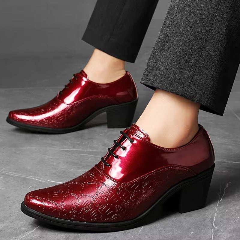 Groom Wedding Shoes Oxford Men Dress Shoes Men Dresses Shoes - Tophatter Daily Deals