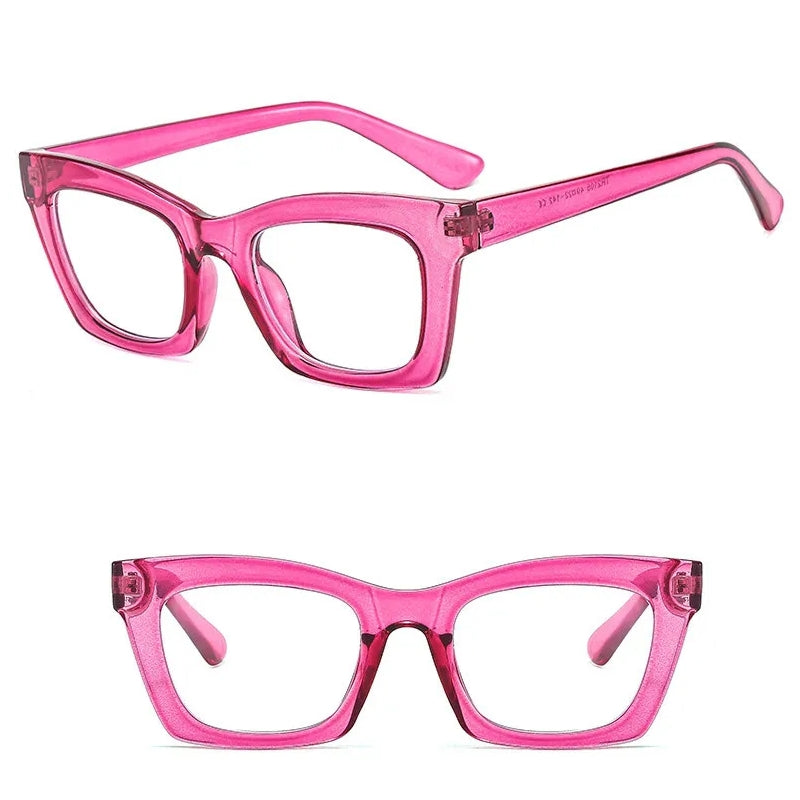 Optical Reading Glasses Farsighted Diopters +0.5 +6 Rose Pink Sunglasses - Tophatter Daily Deals