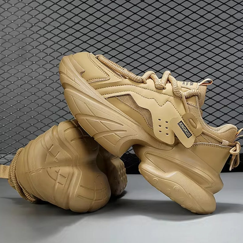 The Rise of Platform Thick Sole Sneakers Men Sneakers - Tophatter Daily Deals