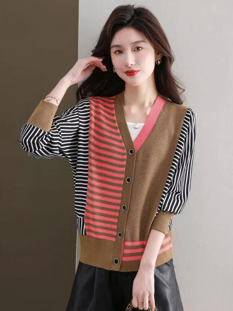 Retro Loose Casual Office Lady Women Shirt Pink Blouses - Tophatter Daily Deals