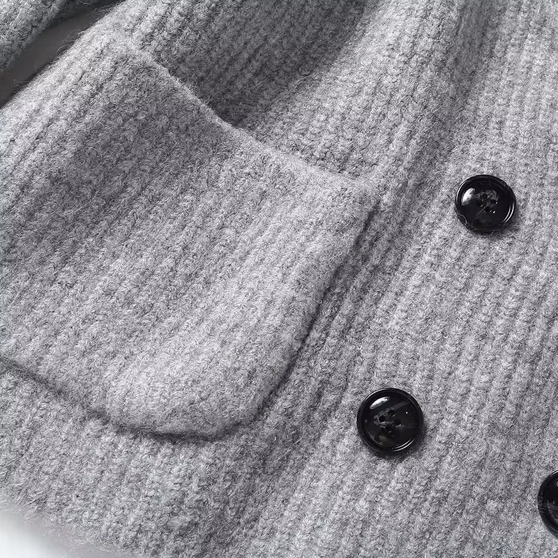 Women Knitted Jackets Winter Outwears Jacket - Tophatter Daily Deals
