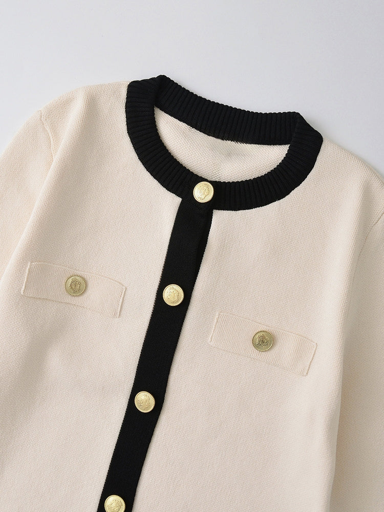 Elegant Women Knitted Cardigan Sweater Blouses - Tophatter Daily Deals