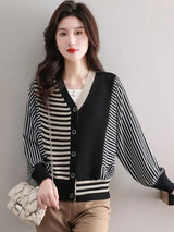 Retro Loose Casual Office Lady Women Shirt Black Blouses - Tophatter Daily Deals