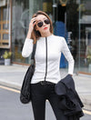 Autumn Winter Elastic Cotton Casual T Shirt Blouses - Tophatter Daily Deals