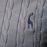 Round Neck Classic Twist Patterned Pullover Knitted Men's Clothing - Tophatter Daily Deals