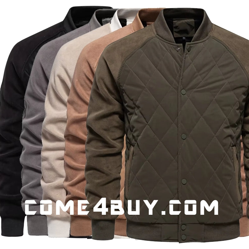 Men's Warm Thick Fleece Lining Jacket Men Jackets - Tophatter Daily Deals