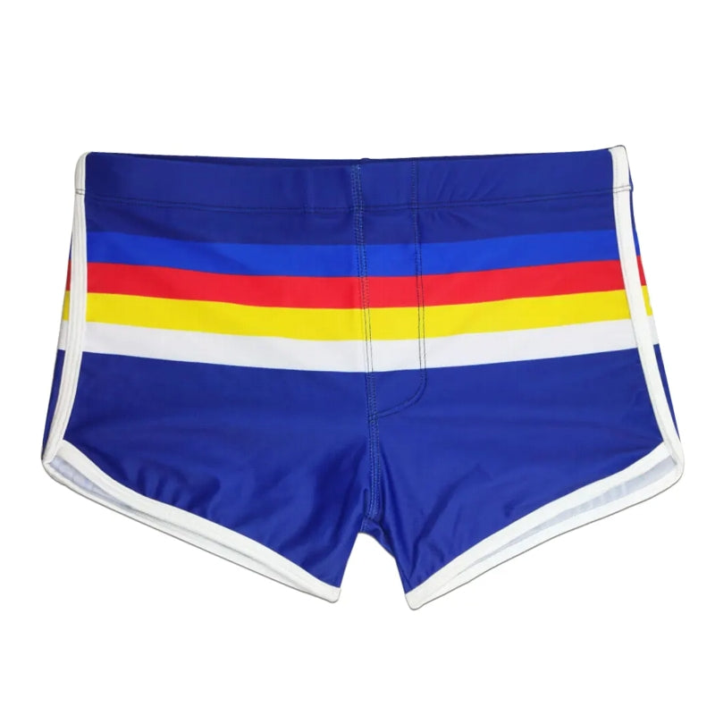 Sexy rainbow Pride Strips Swimwear Pad Push-up Swimsuit - Tophatter Daily Deals