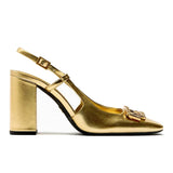 Elegant Women Sling Back Shoes Modern Office Heels heels - Tophatter Daily Deals