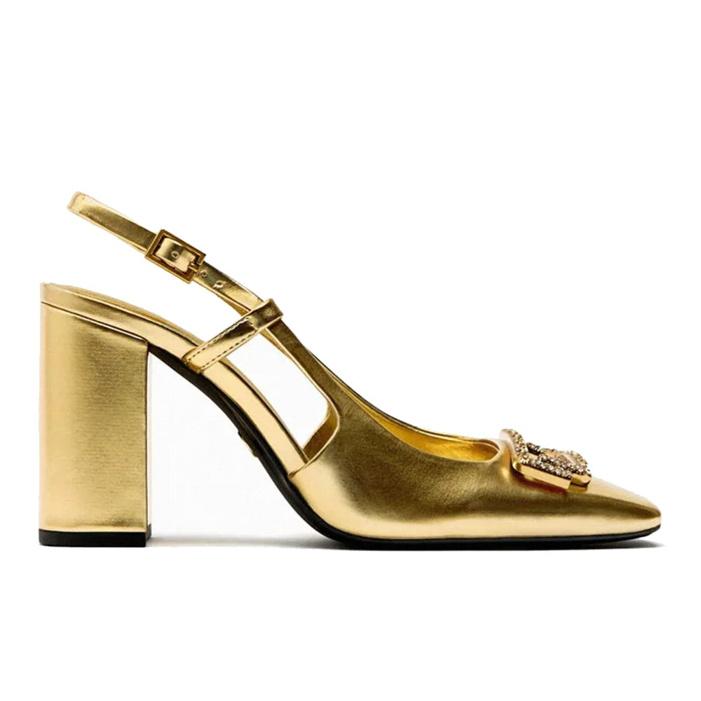 Elegant Women Sling Back Shoes Modern Office Heels heels - Tophatter Daily Deals