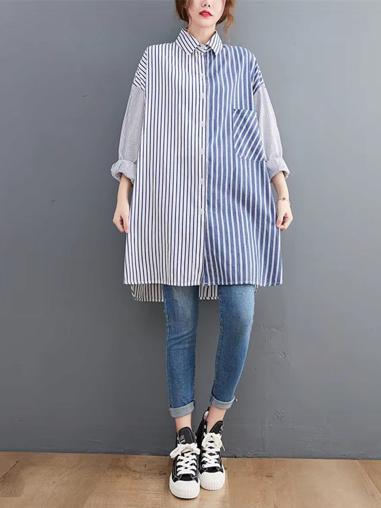 Women Batwing Sleeve Cotton Tops And Blouses Blouses - Tophatter Daily Deals