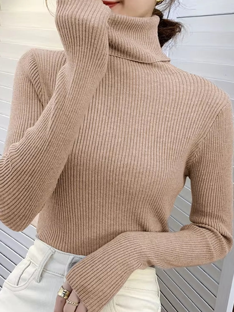 Basic Soft Top Sweaters For Women Blouses - Tophatter Daily Deals