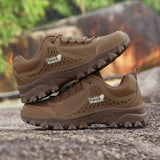 Leather Hiking Anti-Slip Casual Shoes For Men Men Shoes - Tophatter Daily Deals