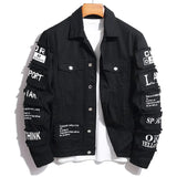 Men's Denim Jacket Jeans Clothing Black Men Jackets - Tophatter Daily Deals