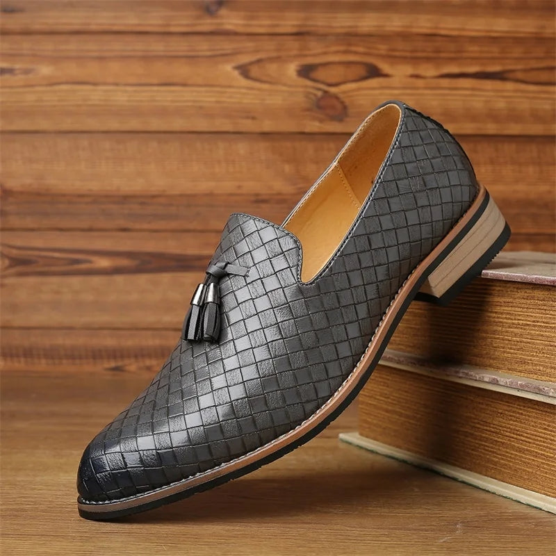 Fashion Comfortable Loafers Office Dress Shoes Men Shoes - Tophatter Daily Deals