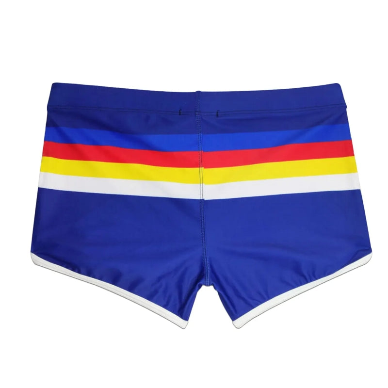 Sexy rainbow Pride Strips Swimwear Pad Push-up Swimsuit - Tophatter Daily Deals