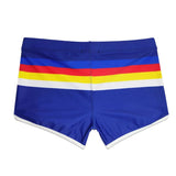 Sexy rainbow Pride Strips Swimwear Pad Push-up Swimsuit - Tophatter Daily Deals