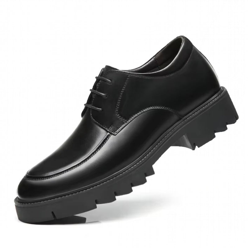 Genuine Leather Heels Men Dress Shoes Men Dresses Shoes - Tophatter Daily Deals