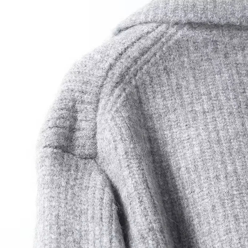 Women Knitted Jackets Winter Outwears Jacket - Tophatter Daily Deals