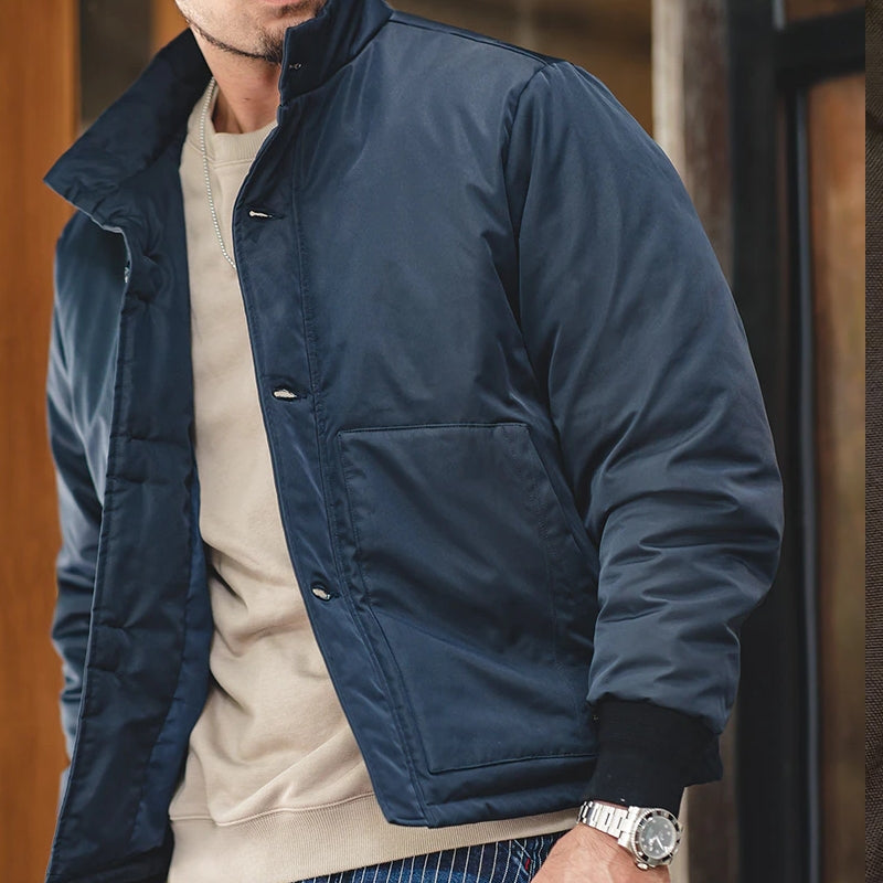 Vintage Thickened Men A1 Bomber Jacket Men Jackets - Tophatter Daily Deals