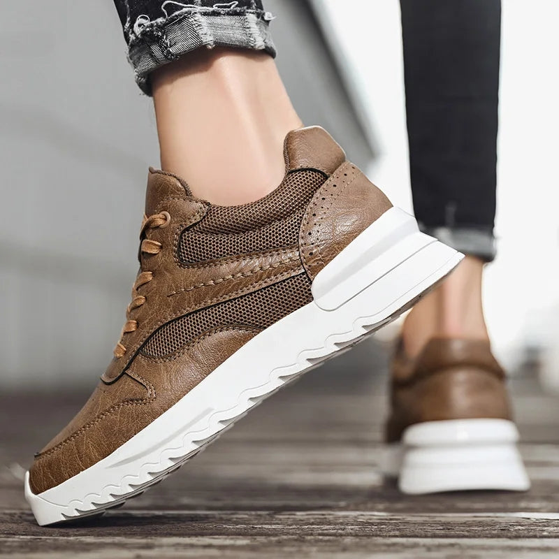 Leisure Fashion Man Elevator Shoes Men Shoes - Tophatter Daily Deals