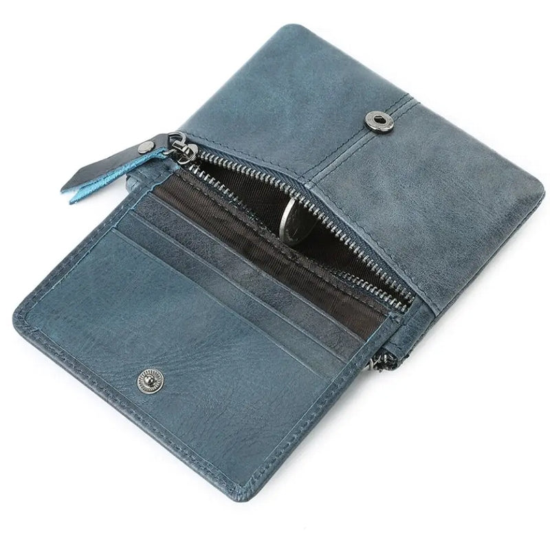 Retro RFID Wallet Small Men Credit ID Card Holder Wallets - Tophatter Daily Deals