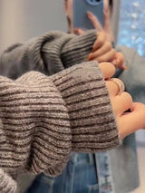 Retro Denim knitted Women Jacket Top Coats & Jackets - Tophatter Daily Deals