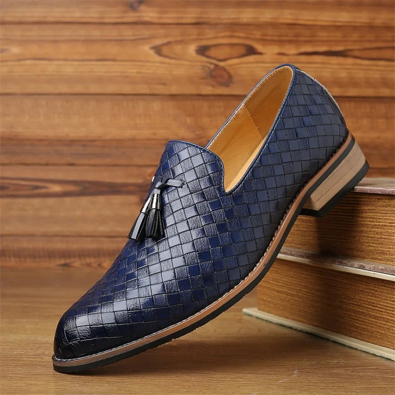 Fashion Comfortable Loafers Office Dress Shoes Men Shoes - Tophatter Daily Deals