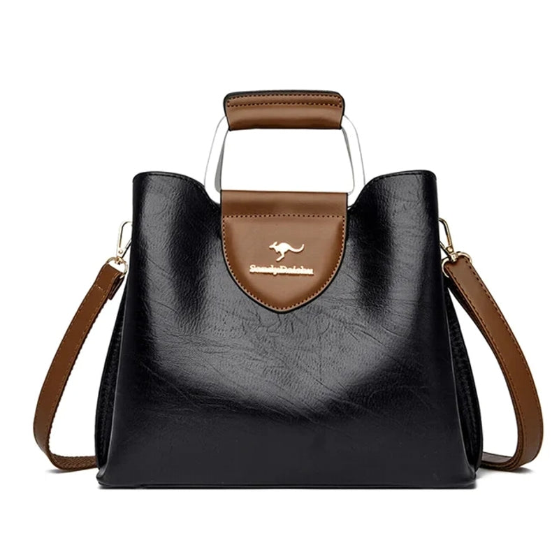 Luxury Handbags For Women Tote Bag Black Women Bag - Tophatter Daily Deals