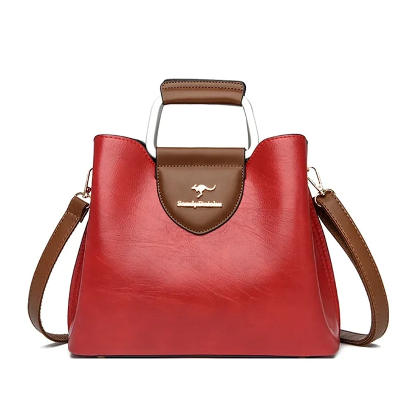 Luxury Handbags For Women Tote Bag Red Women Bag - Tophatter Daily Deals