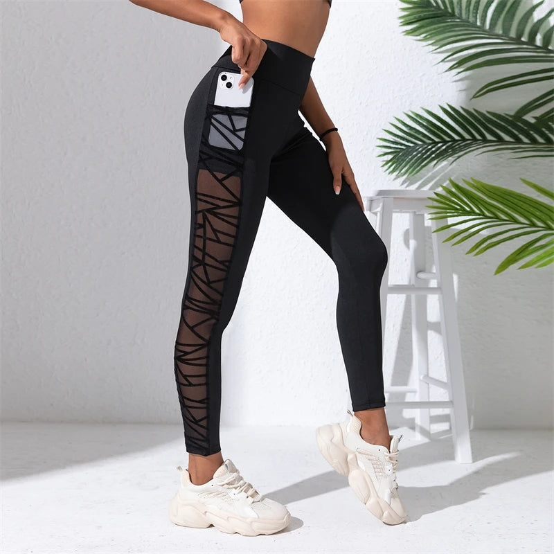 Yoga Fitness Leggings Leggings - Tophatter Daily Deals