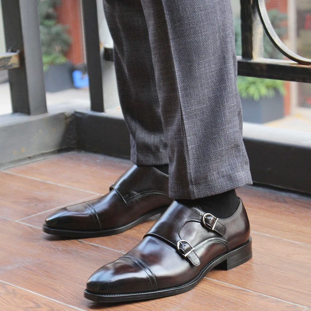 Business Office Brogues Shoes Wedding Dress Shoes for Men Men Shoes - Tophatter Daily Deals