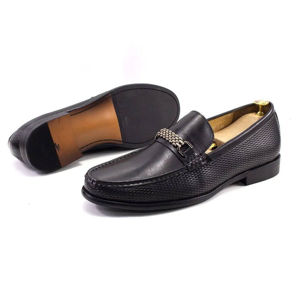 Genuine Leather Business Dress Shoes Comfortable Men Shoes Men Shoes - Tophatter Daily Deals