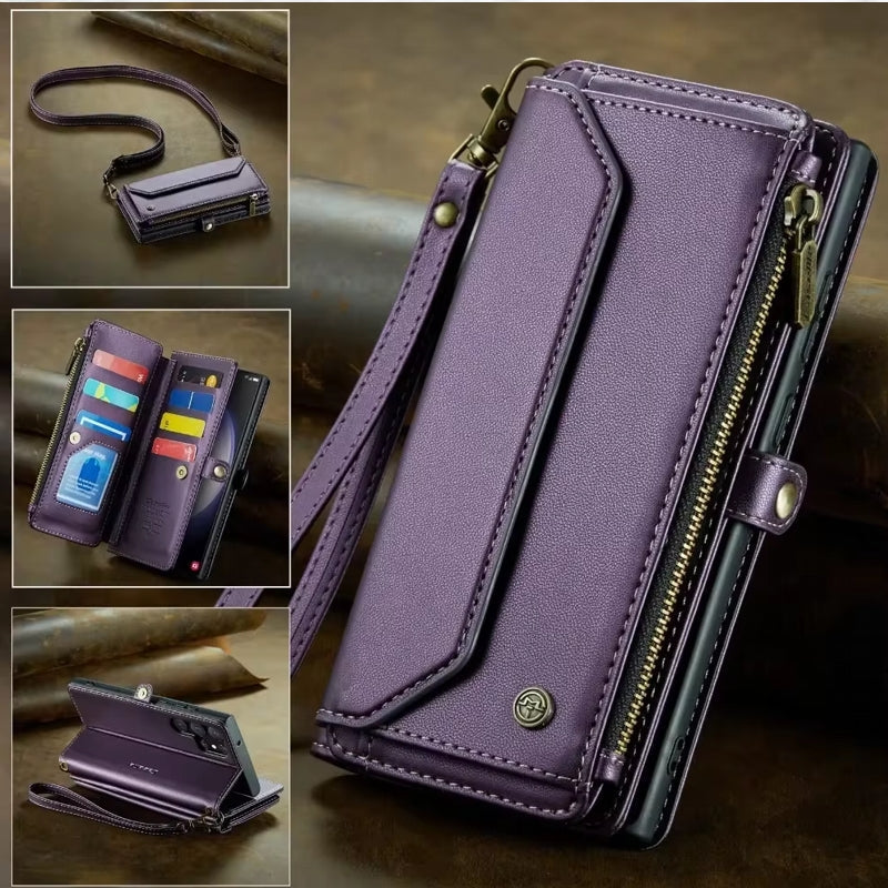 Wallet Case for Samsung Galaxy S Series Mobile Phone Cases - Tophatter Daily Deals