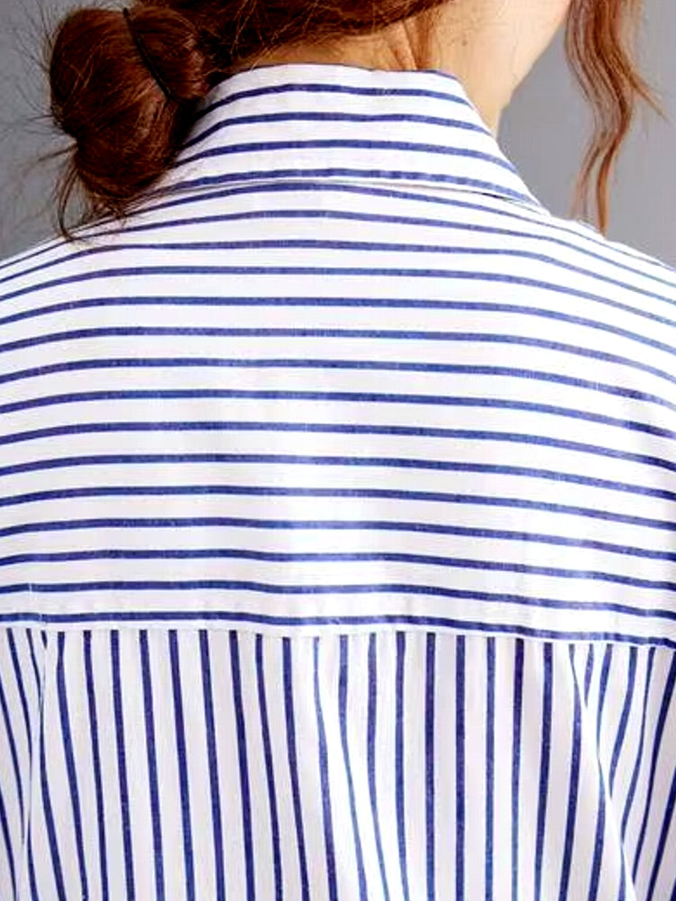 Women Batwing Sleeve Cotton Tops And Blouses Blouses - Tophatter Daily Deals