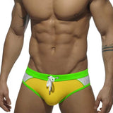 Men's Swim Briefs Yellow Non Pads Swimsuit - Tophatter Daily Deals