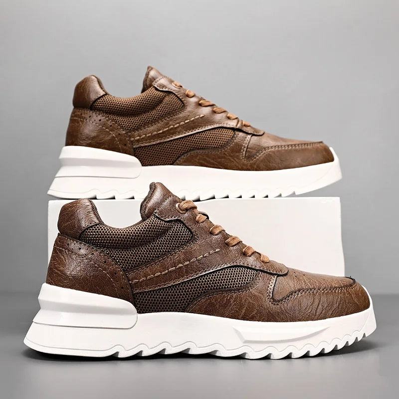 Leisure Fashion Man Elevator Shoes Men Shoes - Tophatter Daily Deals