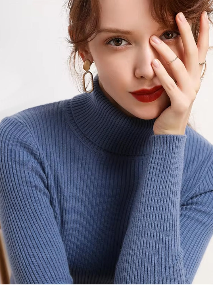 Basic Soft Top Sweaters For Women Blouses - Tophatter Daily Deals