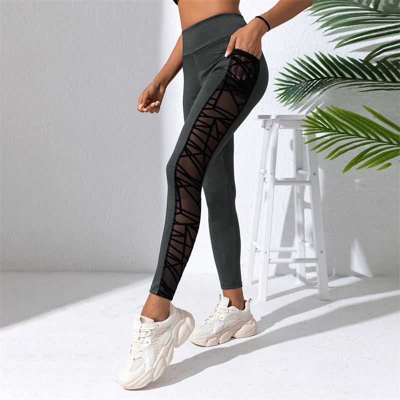 Yoga Fitness Leggings Leggings - Tophatter Daily Deals