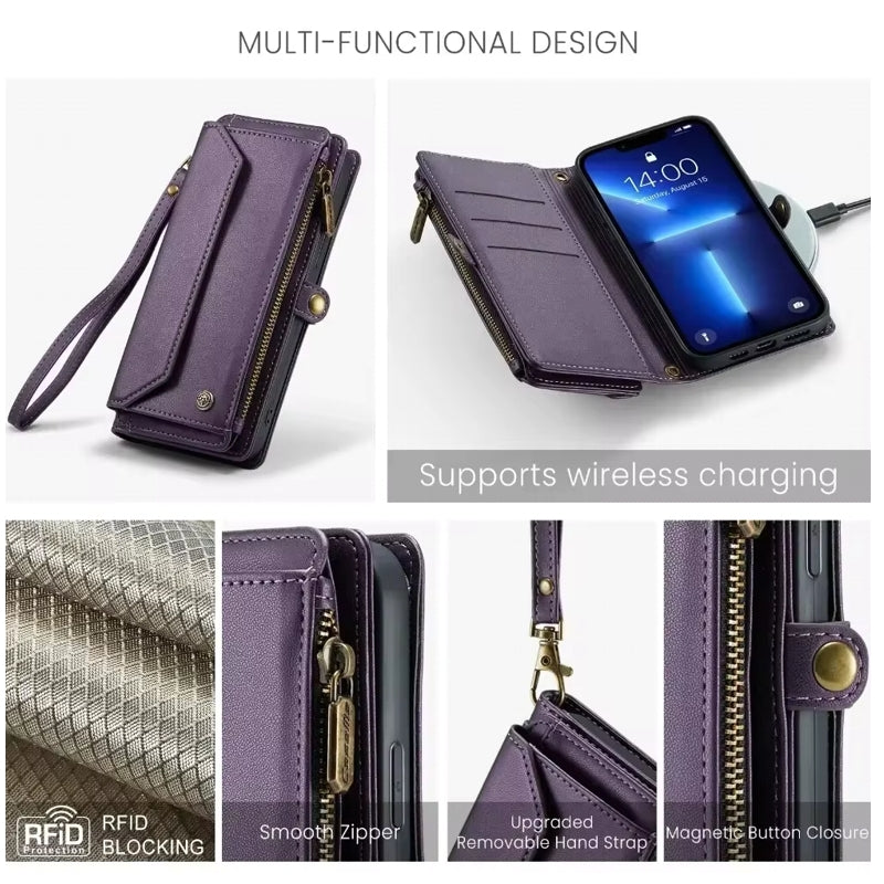 Wallet Case for Samsung Galaxy S Series Mobile Phone Cases - Tophatter Daily Deals
