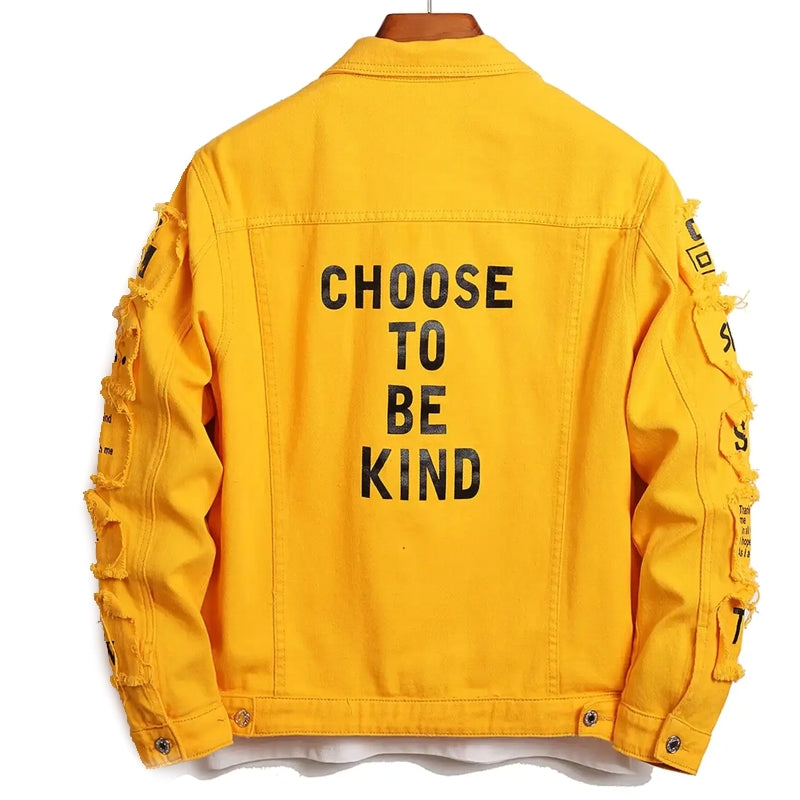 Men's Denim Jacket Jeans Clothing Men Jackets - Tophatter Daily Deals