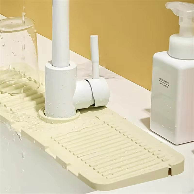 Silicone Kitchen Sink Splash Guard Drain Pad Home Supplies - Tophatter Daily Deals