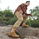 Leather Hiking Anti-Slip Casual Shoes For Men Men Shoes - Tophatter Daily Deals